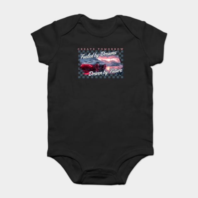 Fueled by Dreams Driven by Future Baby Bodysuit by Vinokurio